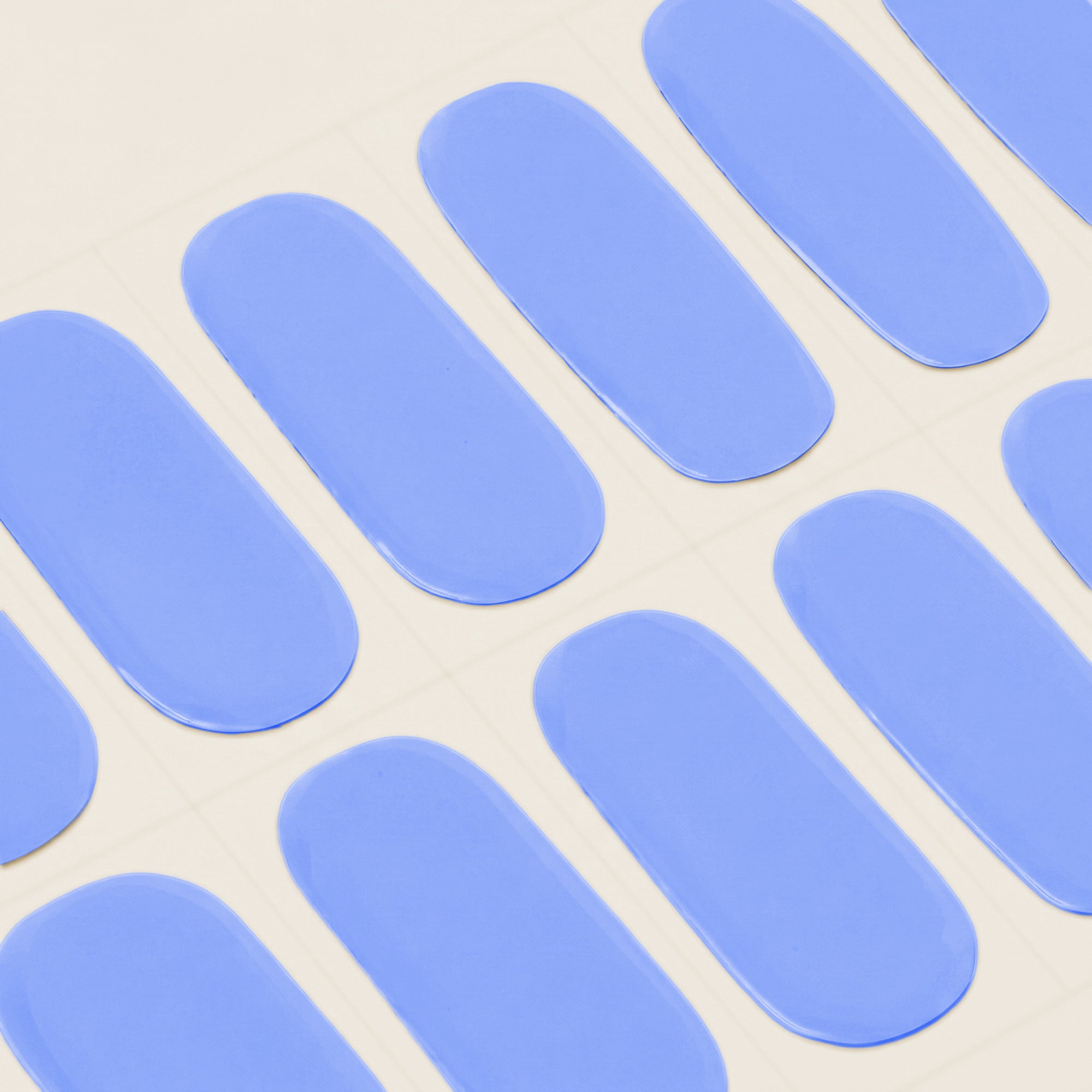 mesme periwinkle blue nail wraps strip
