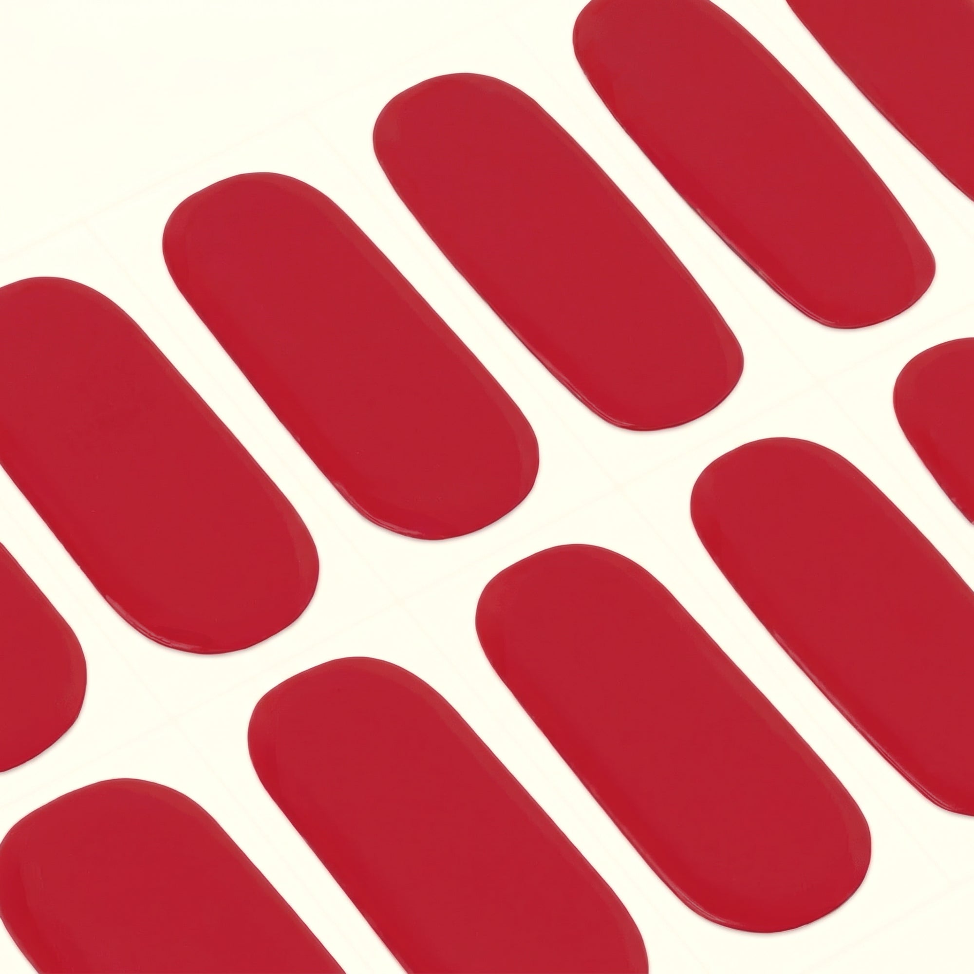 mesme red nail wraps strip