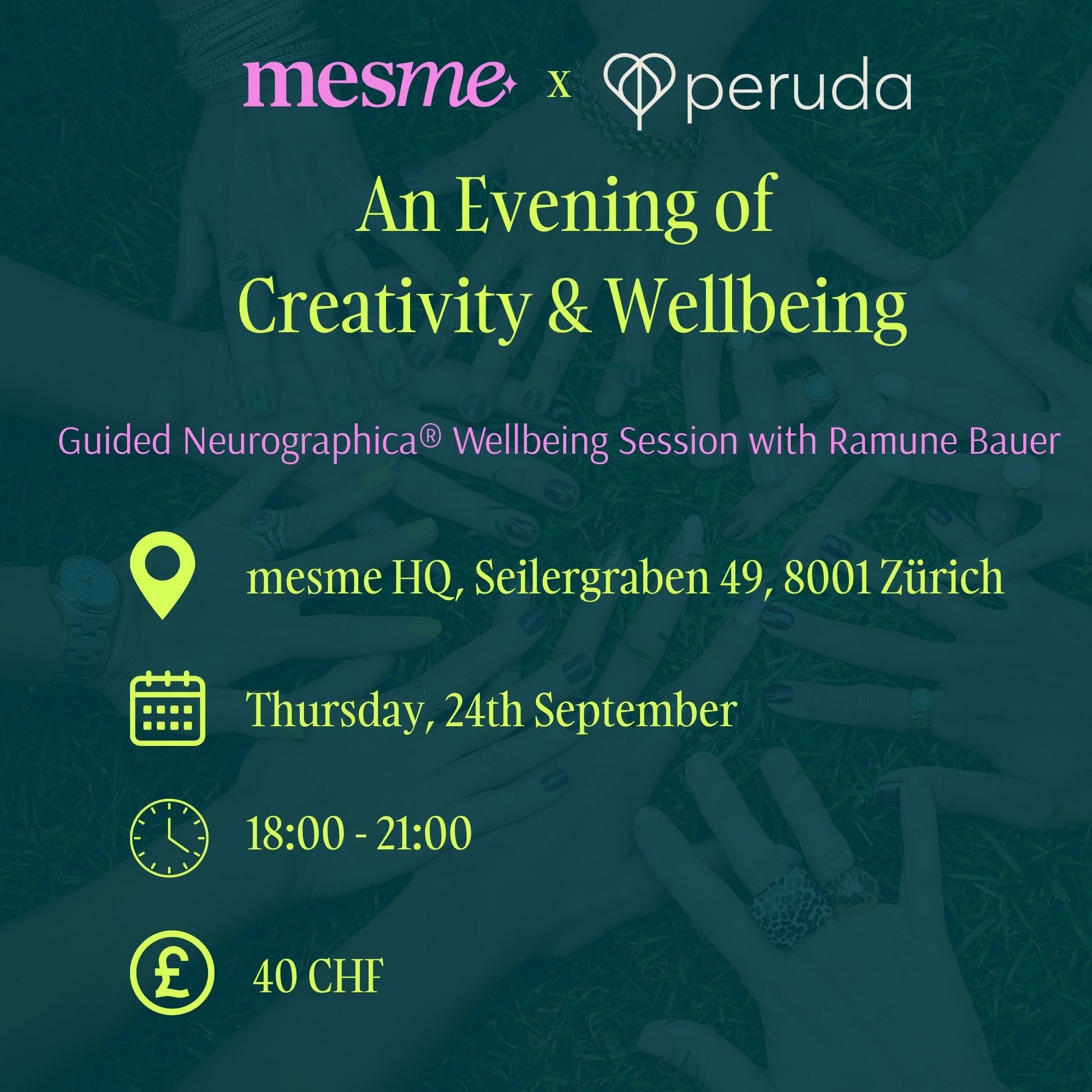 An Evening of Creativity & Wellbeing
