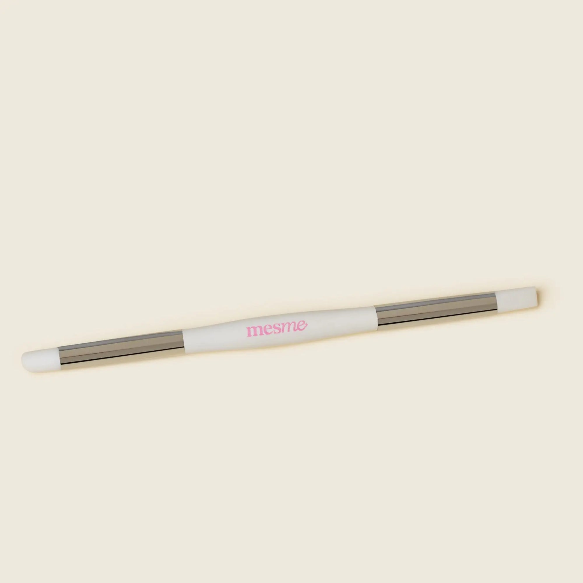 mesme Double-Sided Silicone Cuticle Pusher — nail wrap accessory — for all wraps — flat lay