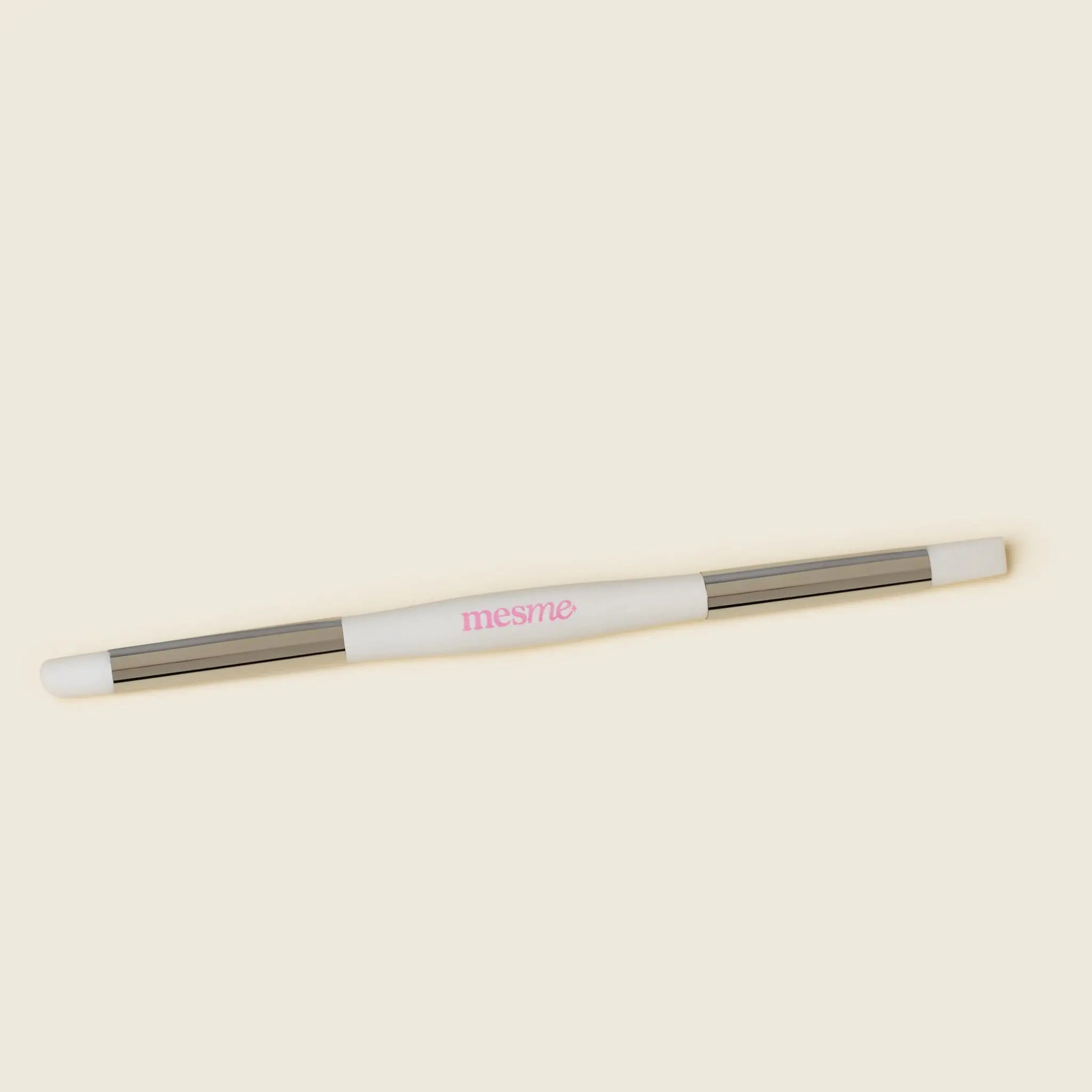 mesme Double-Sided Silicone Cuticle Pusher — nail wrap accessory — for all wraps — flat lay